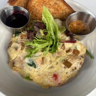 Salmon Egg White Frittata