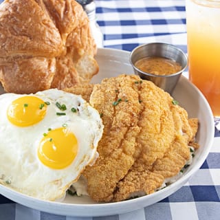 Catfish Grits & Eggs