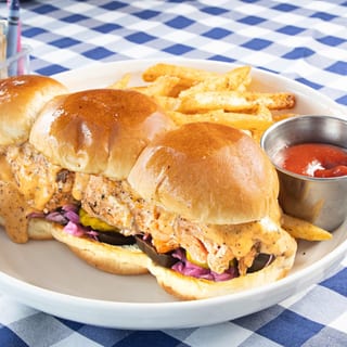 3 Salmon Sliders Only